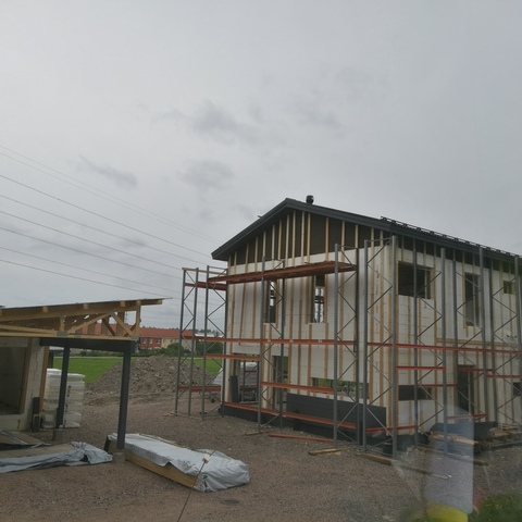 Eps harkkotalo alusta loppuun Tammisto 2018